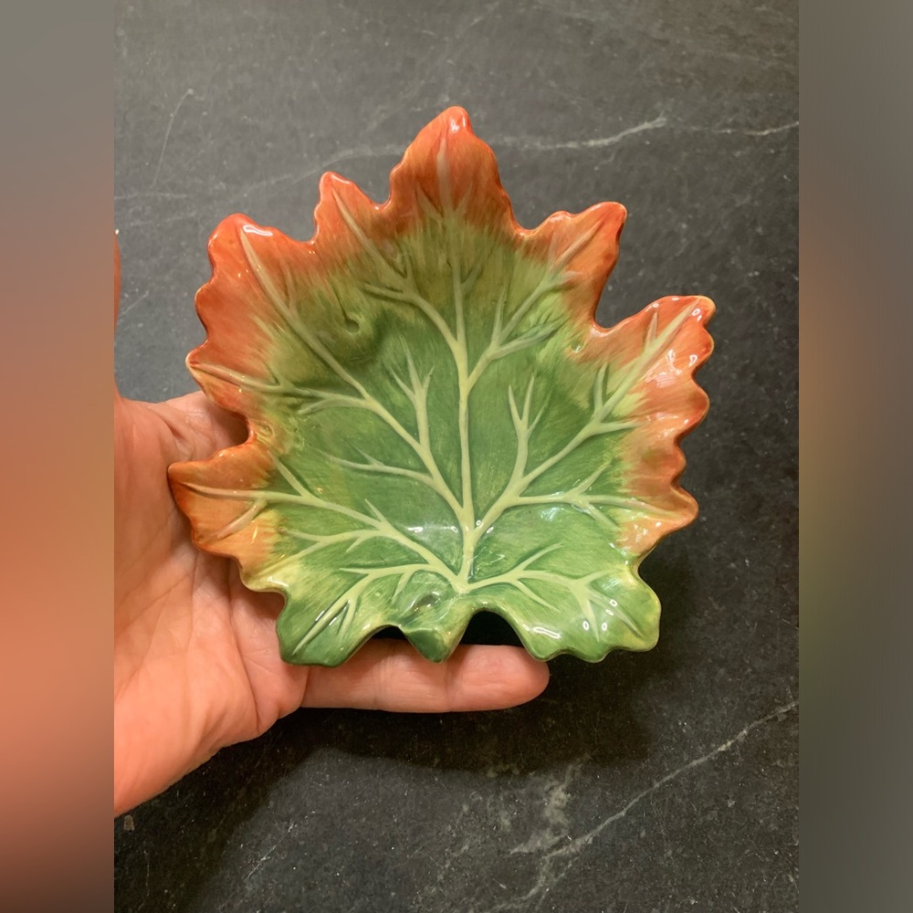 J. WILLFRED | Vintage Leaf Shaped Bowl